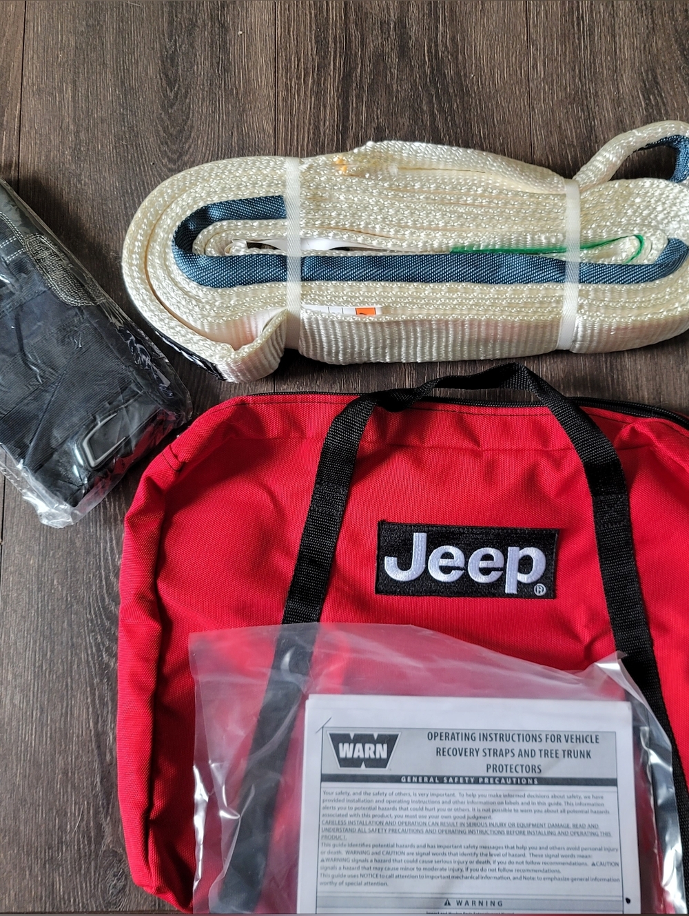 Jeep Tow Strap Kit with Carry Bag